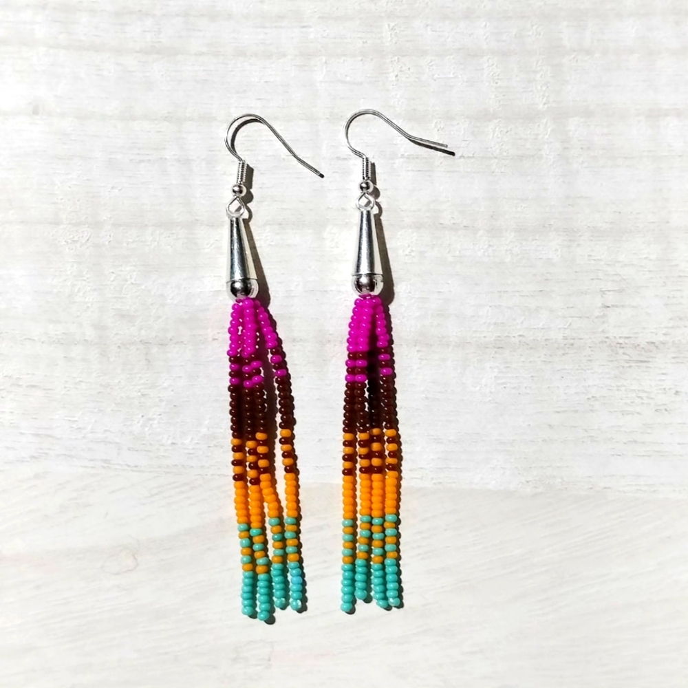 Drop earrings